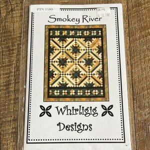 Smokey River Quilt Pattern by Whirligig Designs